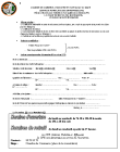 Formulaire de demande d'immatriculation rccm (pm)