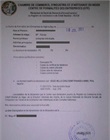 Récépissé de demande d'immatriculation